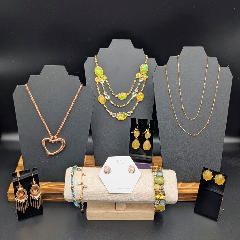 Desert Glow Jewelry Lot – 10 Pieces Total including Napier and Premier Brands
